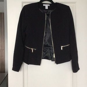 H&M Collarless Blazer